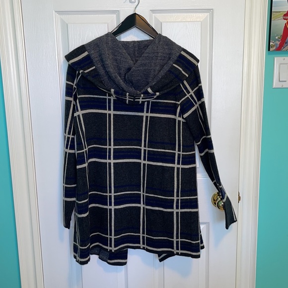 ⭐️HP⭐️Hooded Sweater Long Cardigan - Picture 4 of 6